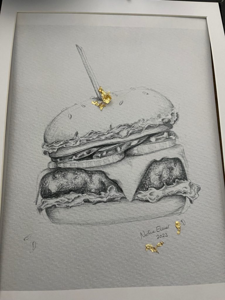 Nadine Elsner Skizze von Burgerliebe